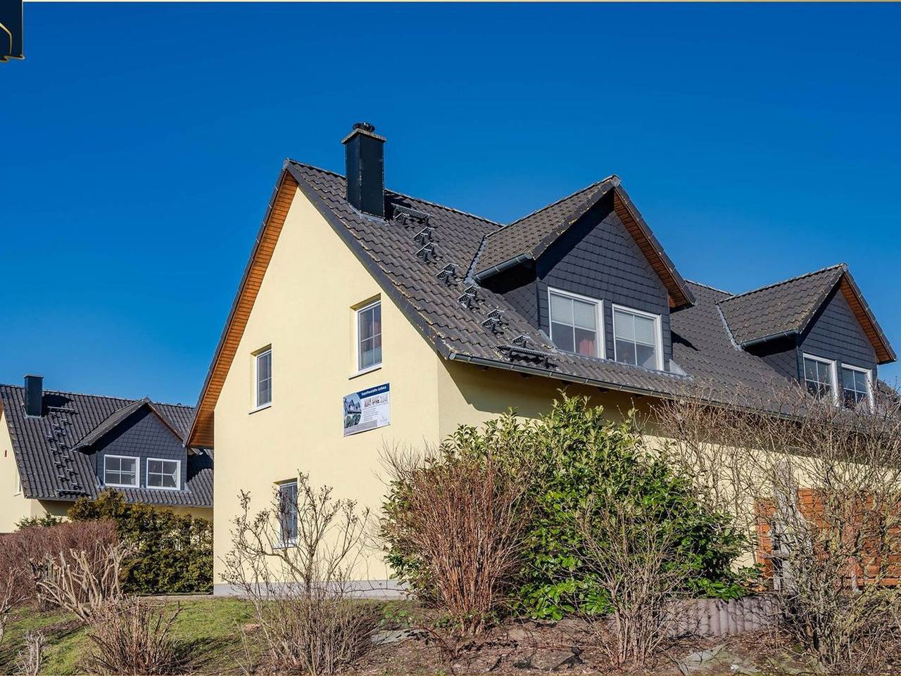 Ferienhaus Golfblick - Modernes Ferienhaus in Korswandt am See mit großem Garten und Kamin in Korswandt, Usedom
