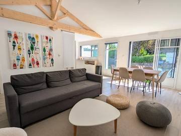 Gîte pour 6 personnes, avec jardin dans Gare De Pornic