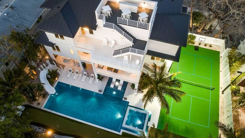 Strandhaus für 19 Personen, mit Terrasse und Pool, mit Haustier in Florida