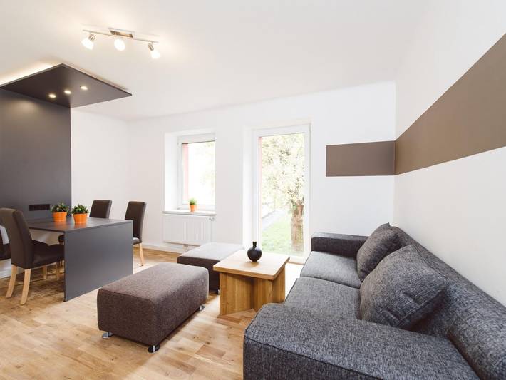 Ferienwohnung für 4 Personen, mit Balkon und Garten sowie Sauna in Eisenerz