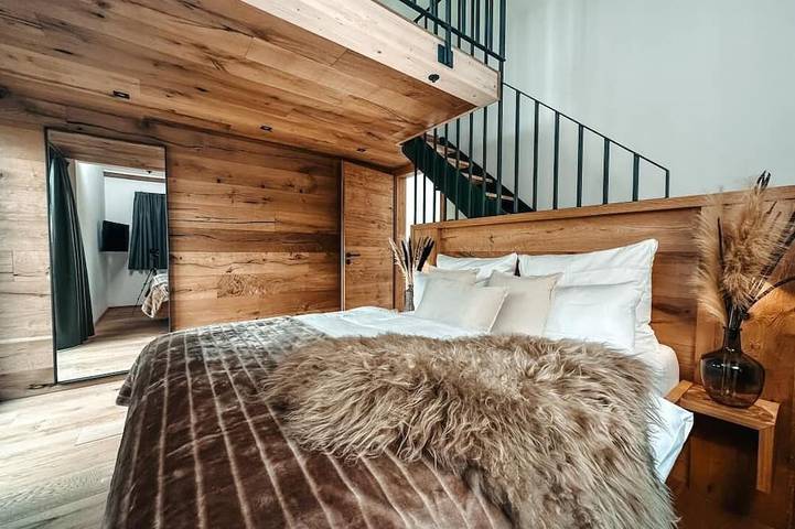 Ferienhaus für 8 Personen, mit Balkon und Sauna, mit Haustier an der Zugspitzland - 4