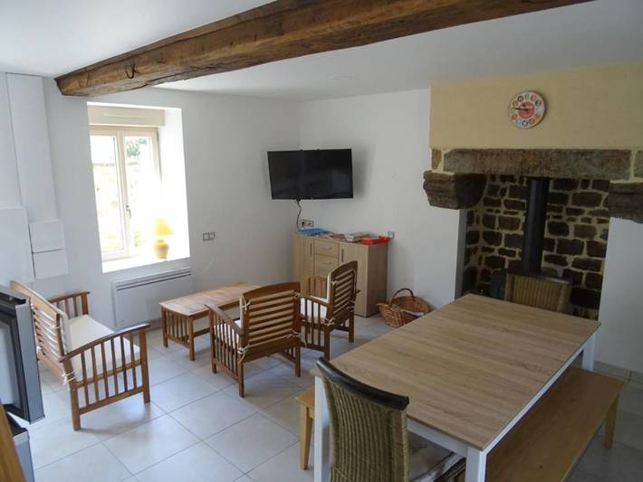 Location de vacances pour 7 personnes, avec terrasse, animaux acceptés à Saint-Fraimbault - 2