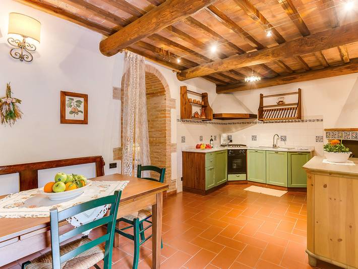 Gîte pour 3 personnes, avec terrasse ainsi que jardin et vue à Colle di Val d'Elsa - 4