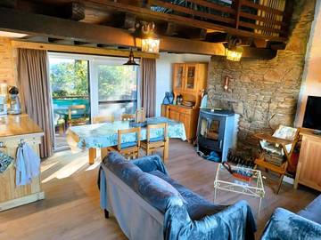 Gîte pour 7 personnes, avec vue et jardin dans Blaimont