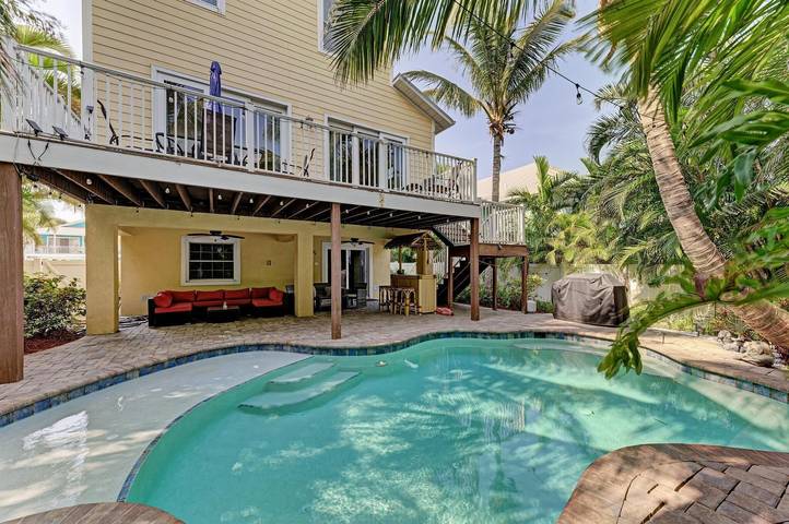 Ferienhaus für 12 Personen, mit Garten auf Anna Maria Island