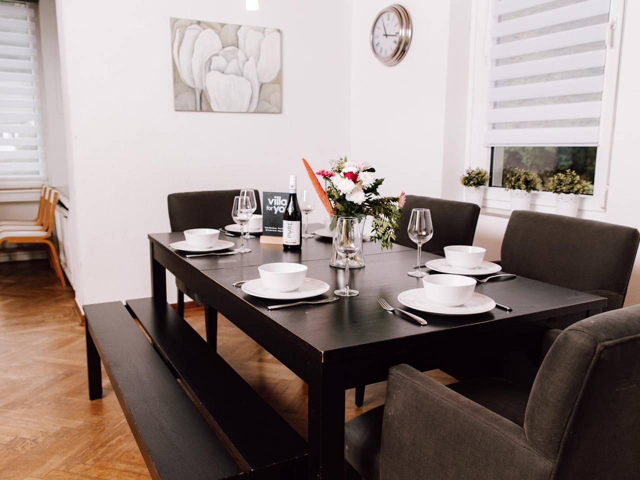 Geheel appartement, Vakantieappartement met overdekt terras in Bad Pyrmont, Weserbergland