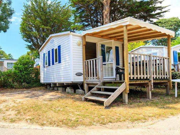 Mobil home pour 2 personnes, avec piscine à Mesquer - 2