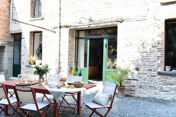 Maison de vacances pour 8 personnes, avec jardin et vue