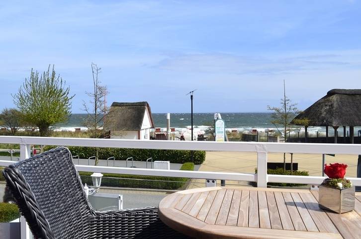 Ferienwohnung für 3 Personen, mit Balkon und Ausblick