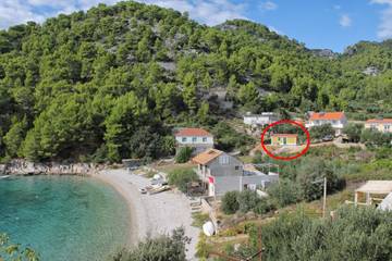 Ferienhaus für 2 Personen, mit Balkon/Terrasse, mit Haustier auf Hvar