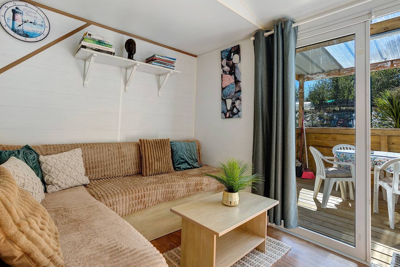 Mobil-home de 2 dormitorios en plena naturaleza in Quimper, Region de Quimper