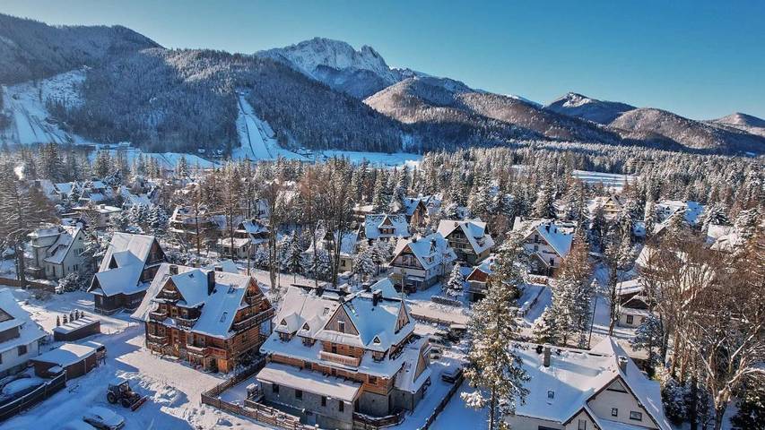 Ośrodek wypoczynkowy dla 4 osób, z ogród i sauna oraz jacuzzi w Zakopane
