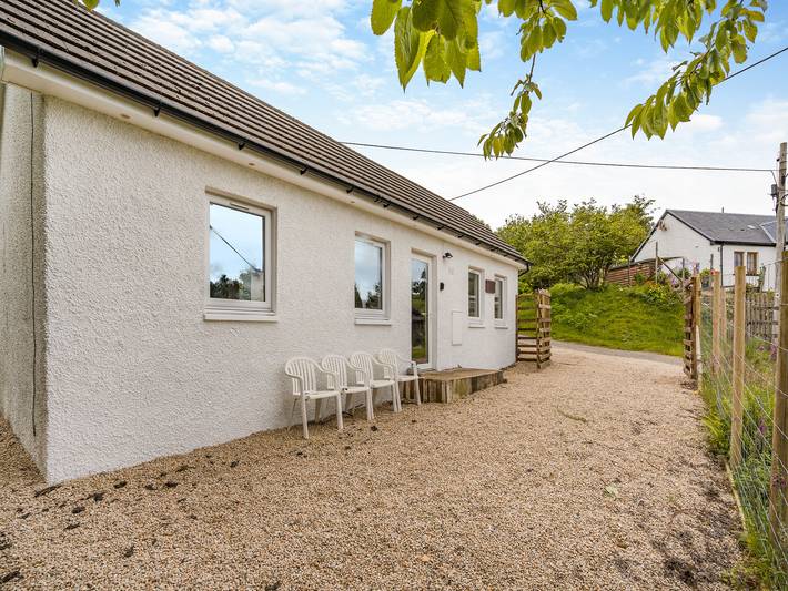 Holiday rental for 4 people, with garden on Isle of Arran