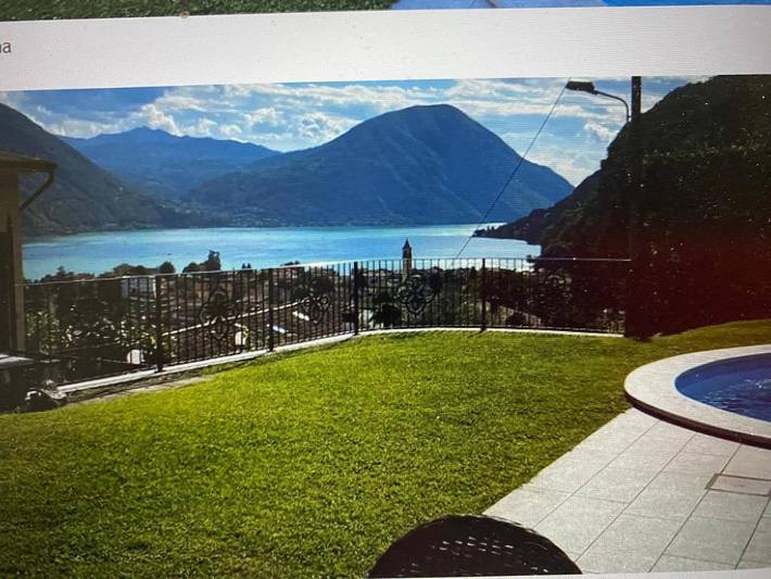 Villa für 2 Personen, mit Terrasse und Pool sowie Ausblick in Gemeinde Porlezza - 3