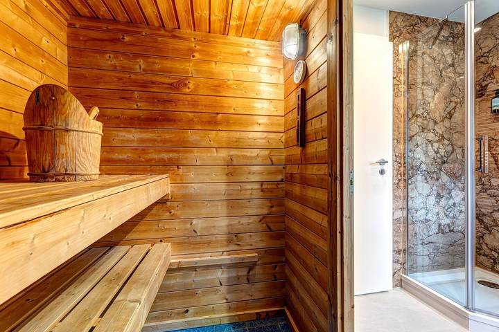 Appartement entier, Ferienwohnung mit privater Sauna und Kamin, direkt am Strand. in Ückeritz, Bernsteinbäder