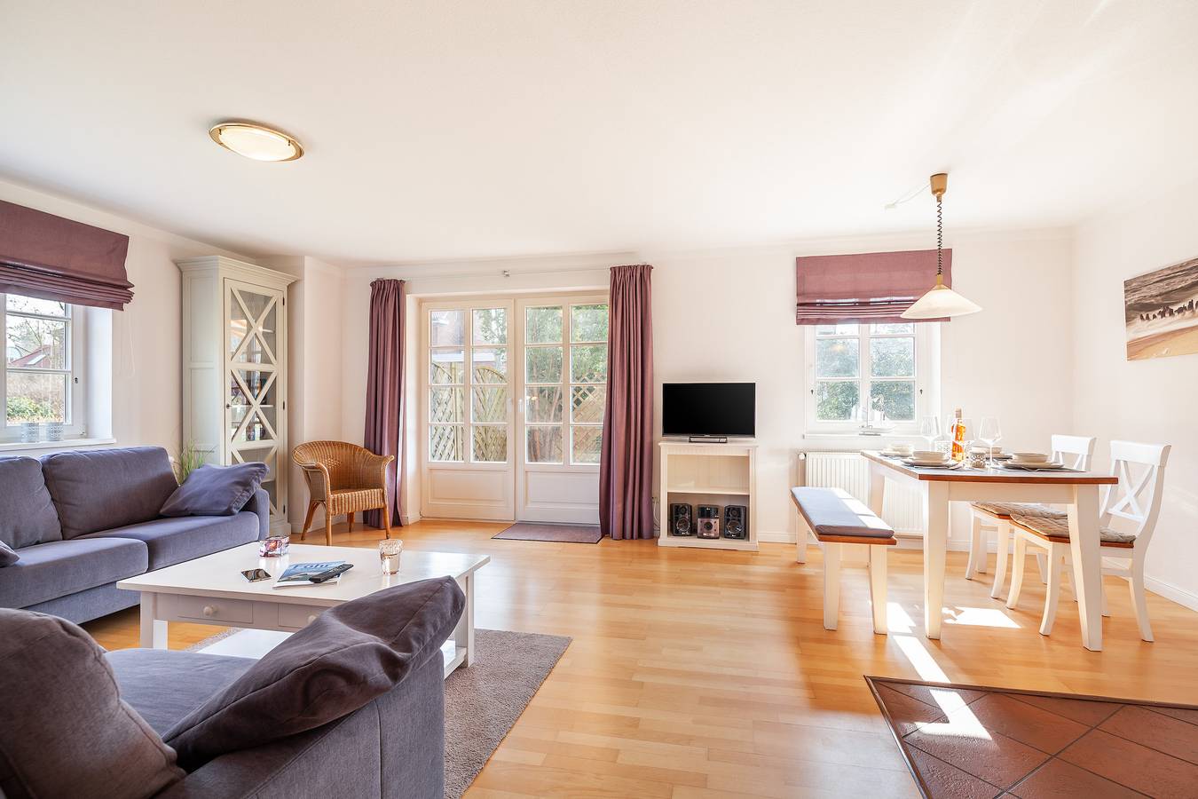 Ganze Ferienwohnung, Südstrandnest Wohnung Eg 2 in Wyk auf Föhr (Stadt), Wyk auf Föhr