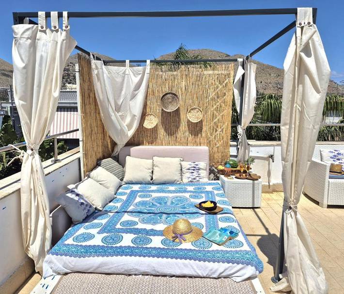 BnB für 2 Personen, mit Garten und Whirlpool in Palermo