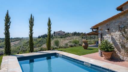 Villa per 6 Persone in Gaiole in Chianti, Chianti, Foto 2