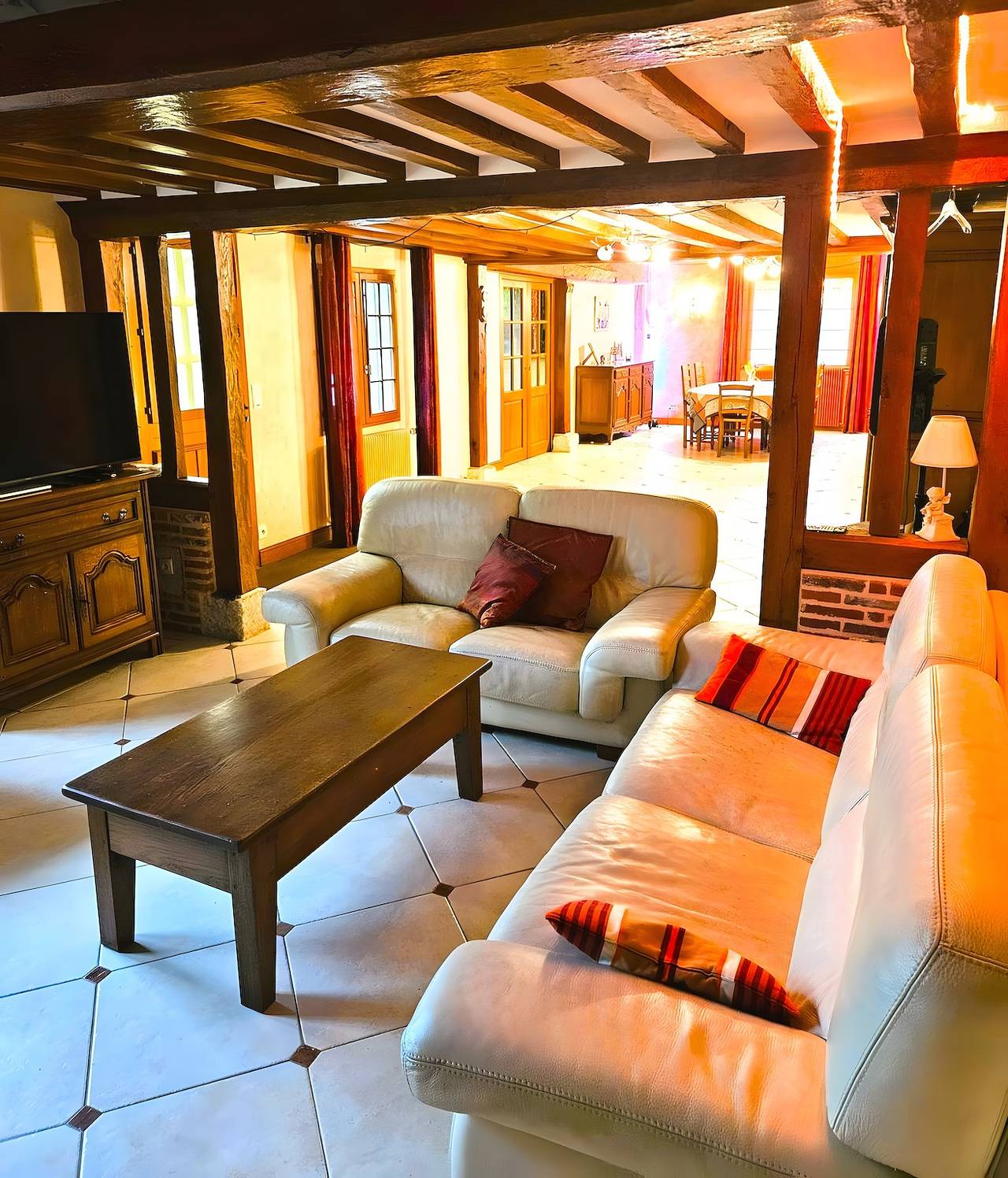 Maison de vacances « Le Clos des Argillières » avec piscine privée in Fourmetot, Région de Bernay