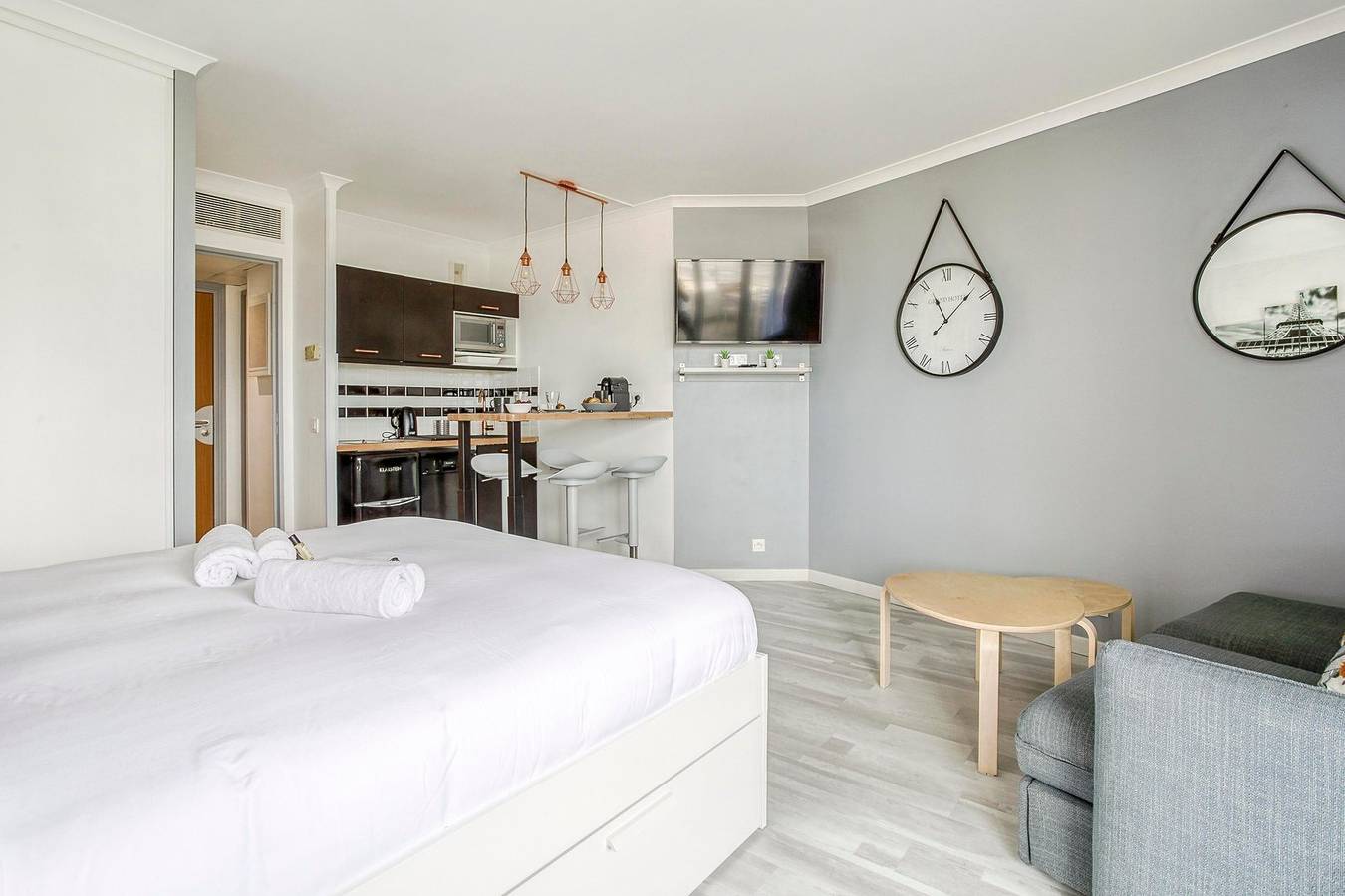 Estudio entero, Lovely Studio in Courbevoie - La Defense in Courbevoie, Altos del Sena