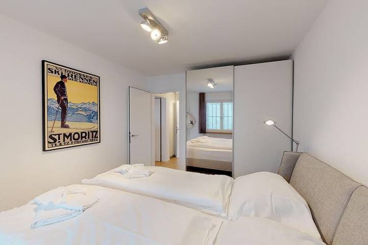 Apartamento entero, 3 ½ -room apartment on the 1st floor (raised ground floor). in Corvatsch, Silvaplana