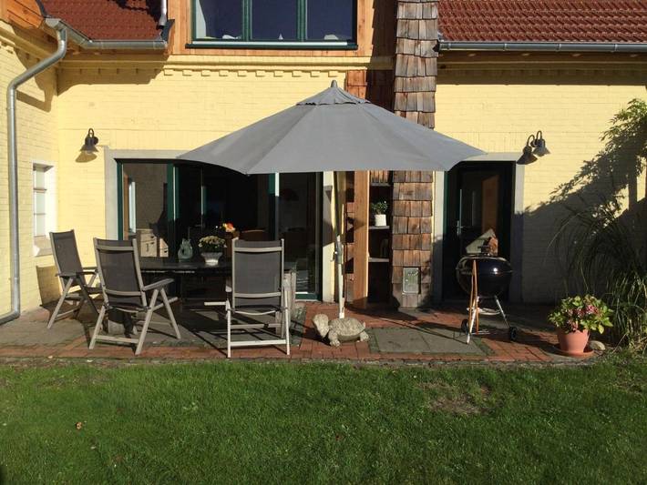 Ferienwohnung für 4 Personen, mit Terrasse und Garten