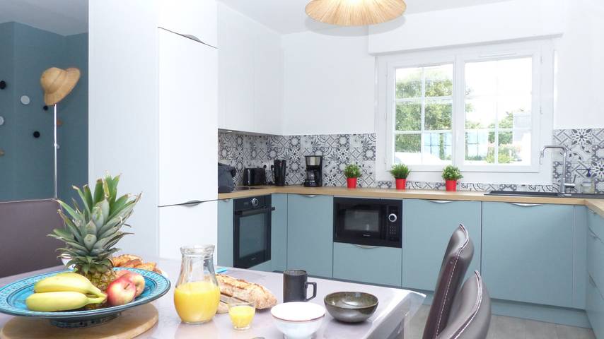 Location de vacances pour 8 personnes, avec jardin dans Kerhillio - 4