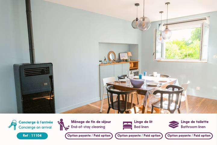 Location de vacances pour 6 personnes, avec jardin et terrasse à Loctudy - 2