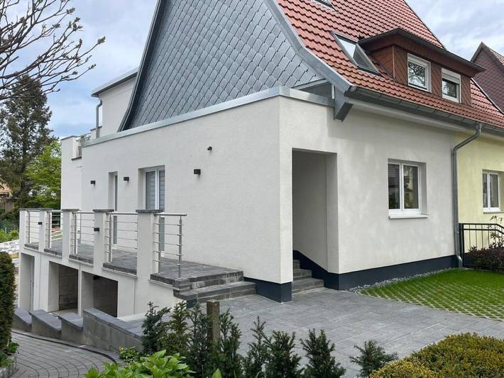 Ferienwohnung für 2 Personen, mit Balkon und Terrasse sowie Garten und Ausblick in Verden - 3