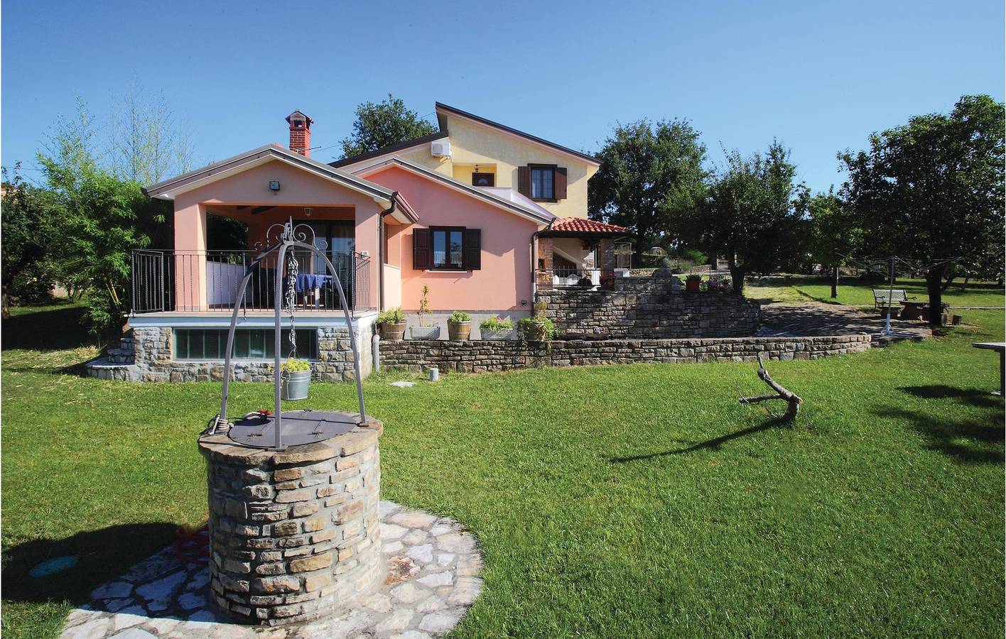 Ferienhaus für 8 Personen mit Garten in Grožnjan, Općina Grožnjan