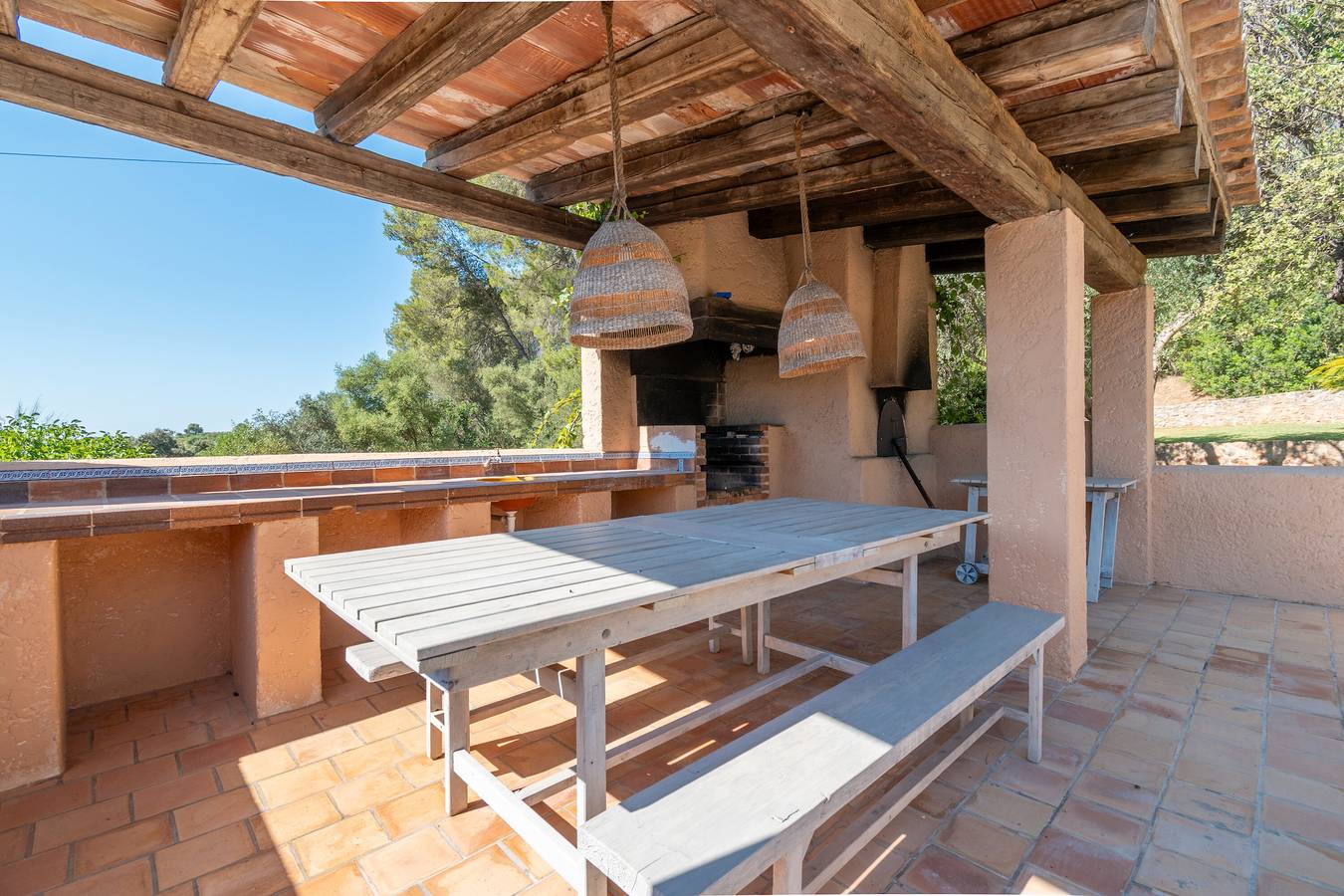 Casa de vacaciones 'Son Pinet' con vistas a la montaña, piscina privada y Wi-Fi in Santa María del Camino, Interior de Mallorca