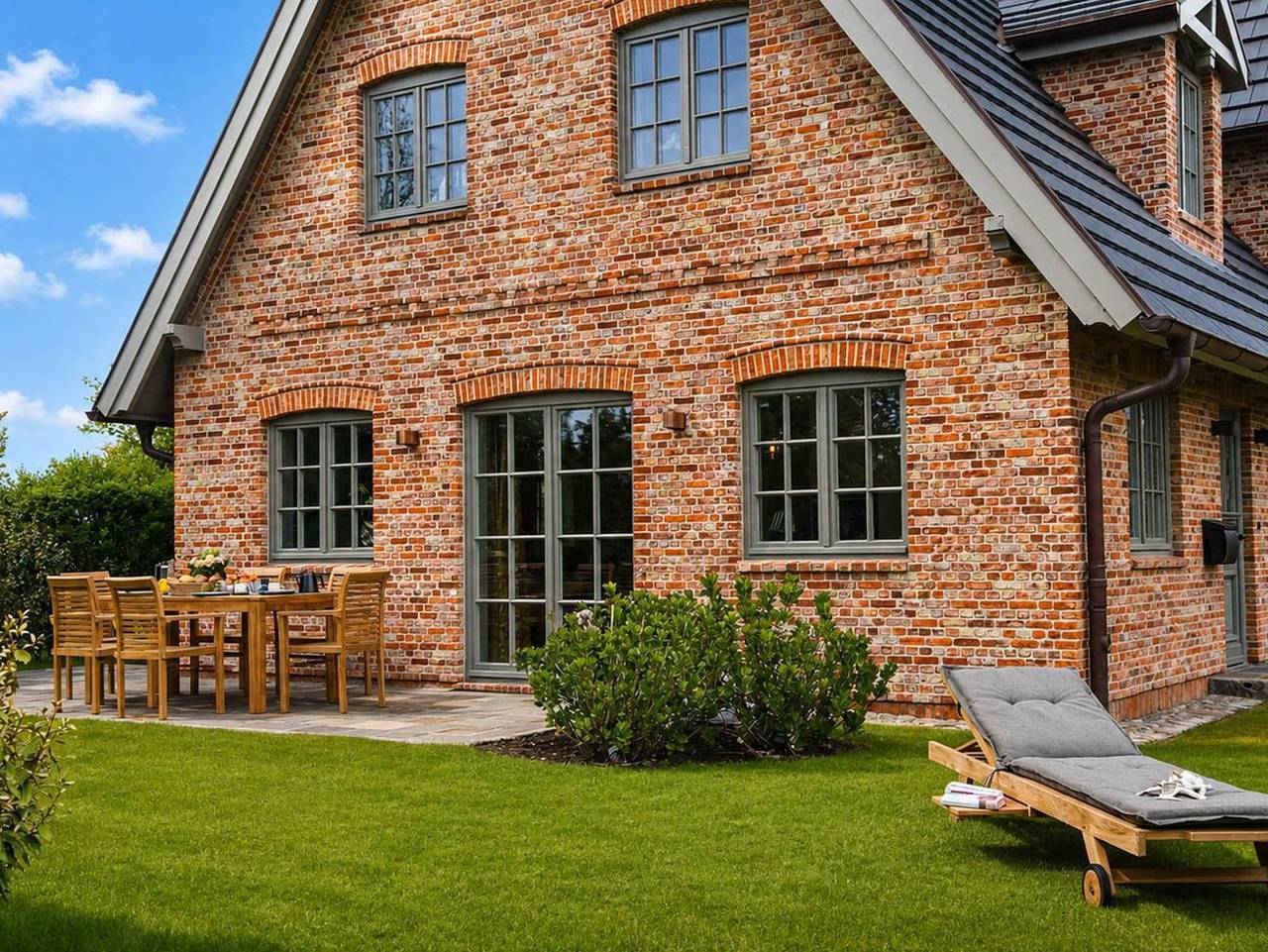 Haus Friesenkrone - Die „Friesenkrone“ ist kein Haus für perfekten Hochglanzurlaub. Sondern für echte Ferien mit Familie, Freunden, Kindern oder dem Wauwau, der endlich wieder stundenlang durch die Natur laufen darf. Genau so fühlt sich Sylt an, wenn man wirklich angekommen ist. in Nordfriesische Inseln (Schleswig-Holstein) (Schleswig-Holstein), Wenningstedt