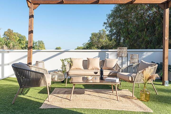Ferienhaus für 6 Personen, mit Ausblick und Terrasse - 1