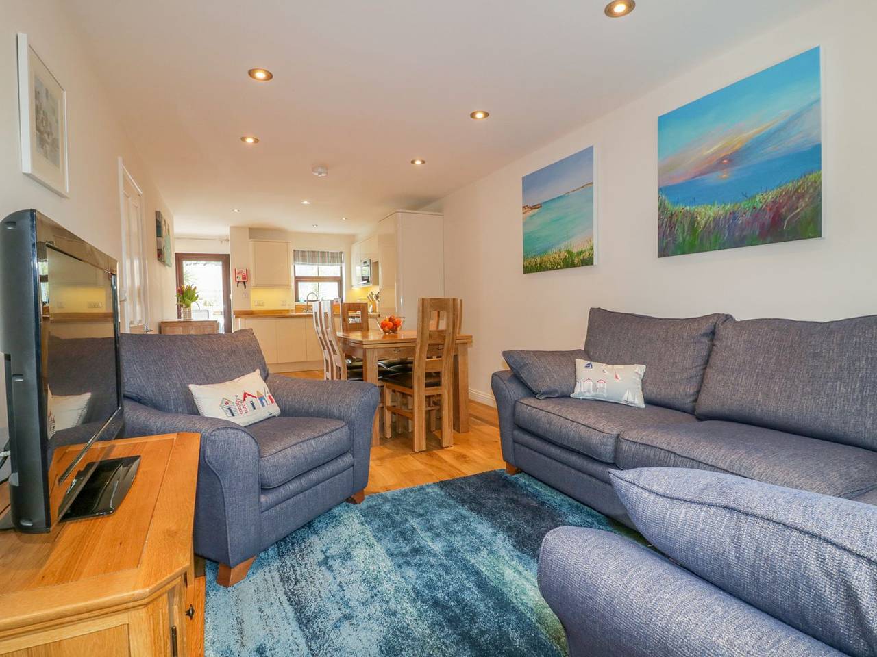 The Beach Hut in Crantock, Cornwall