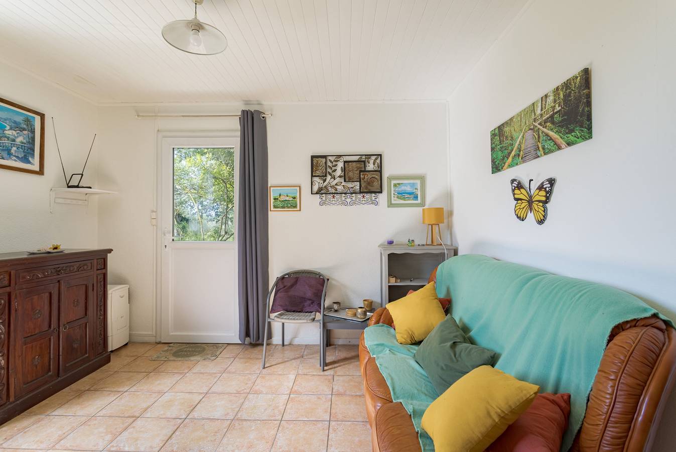 Appartement entier, Appartement, proche mer, vue sur la montagne, terrasse privée et Wi-Fi in Saint-Cyprien, Côte méditerranéenne (France)