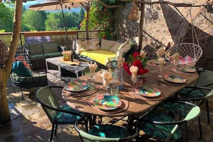 Maison de vacances pour 12 personnes, avec terrasse, animaux acceptés - 1