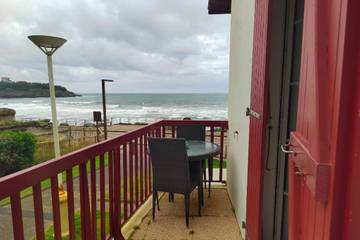 Gîte pour 2 personnes, avec balcon dans Plage Chambre d'Amour