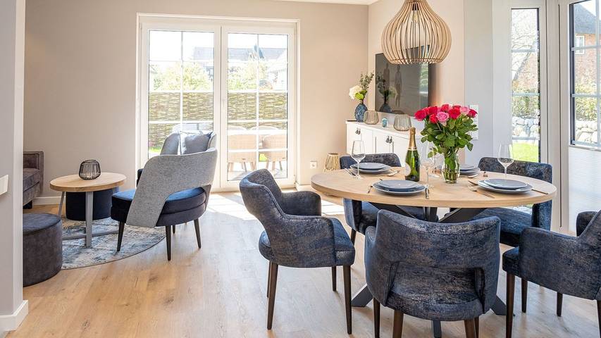 Ferienhaus für 6 Personen, mit Garten und Sauna sowie Terrasse - 1