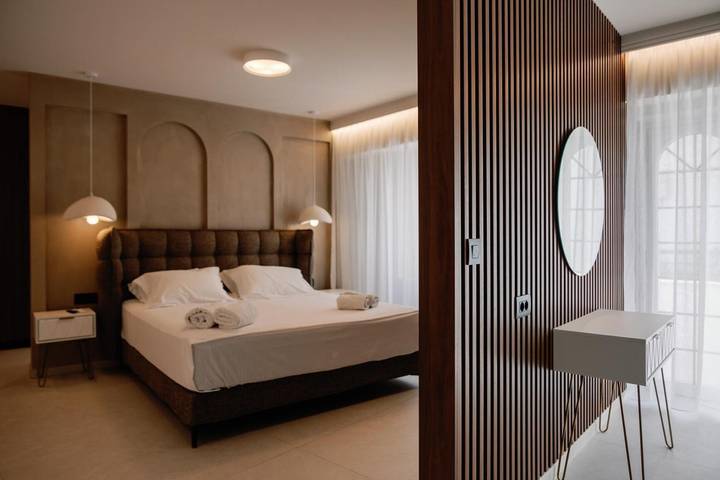 Gîte pour 2 personnes, avec balcon dans Cos Ville