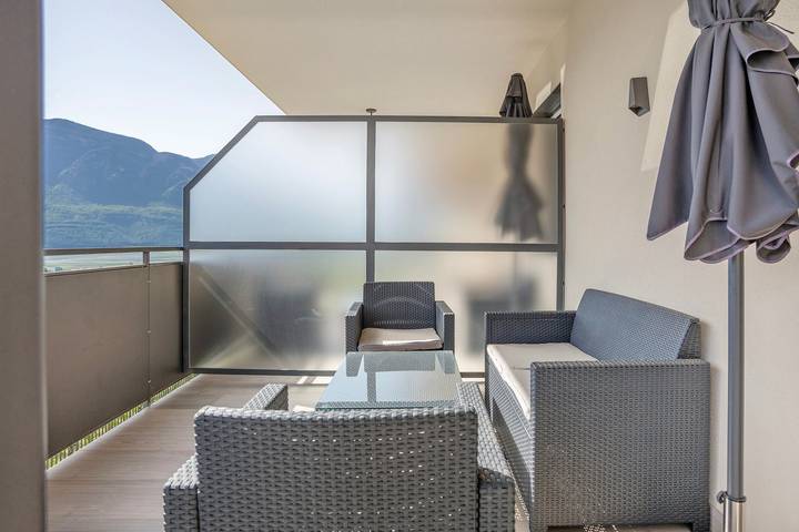 Appartement entier, Appartement 'Bacchushof Cabernet' avec vue sur les montagnes, Wi-Fi et climatisation in Termeno sulla Strada del Vino, Massif de Non