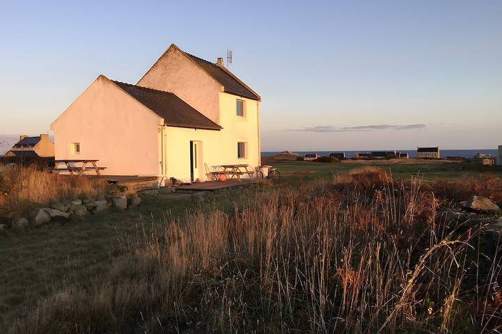 Maison de vacances pour 2 personnes, avec terrasse et jardin sur L'île d'Ouessant
