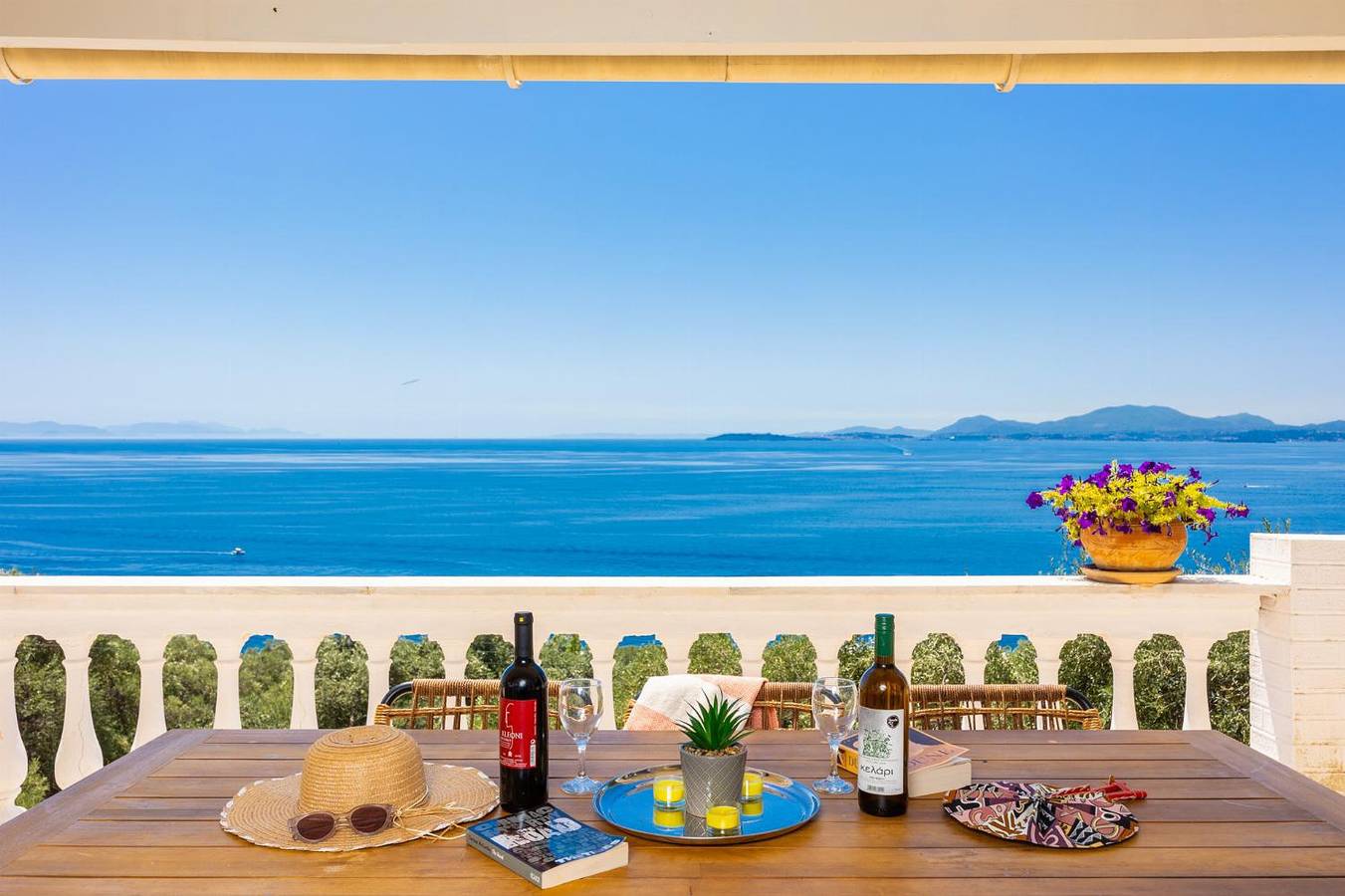 Villa für 6 Personen mit Kinderpool in Nissaki, Korfu