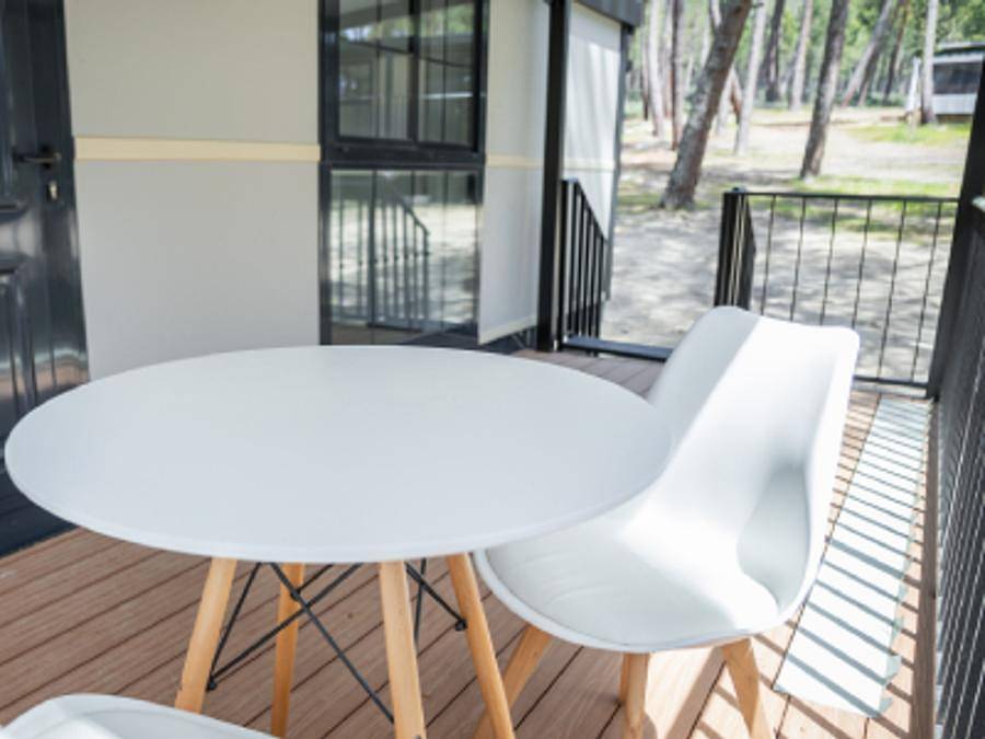 Camping Urbión - Bungalow 2 persons - El Bosque 1 Hab in Soria, Soria Province