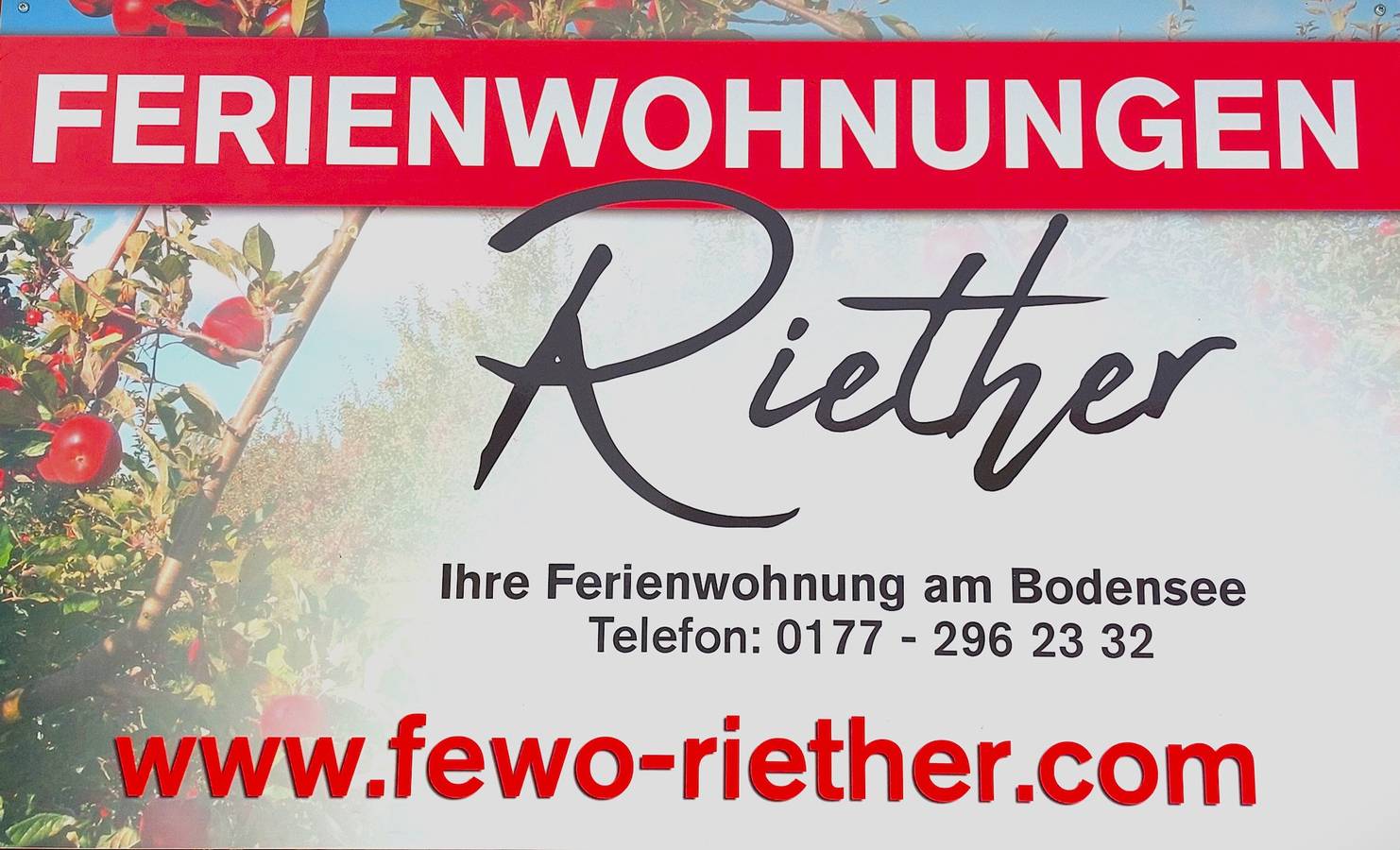 Appartement de vacances entier, Ferienwohnungen Haus Riether - Ferienwohnung 4: 3 Zimmer, 87 qm in Friedrichshafen, Region Bodensee-Oberschwaben