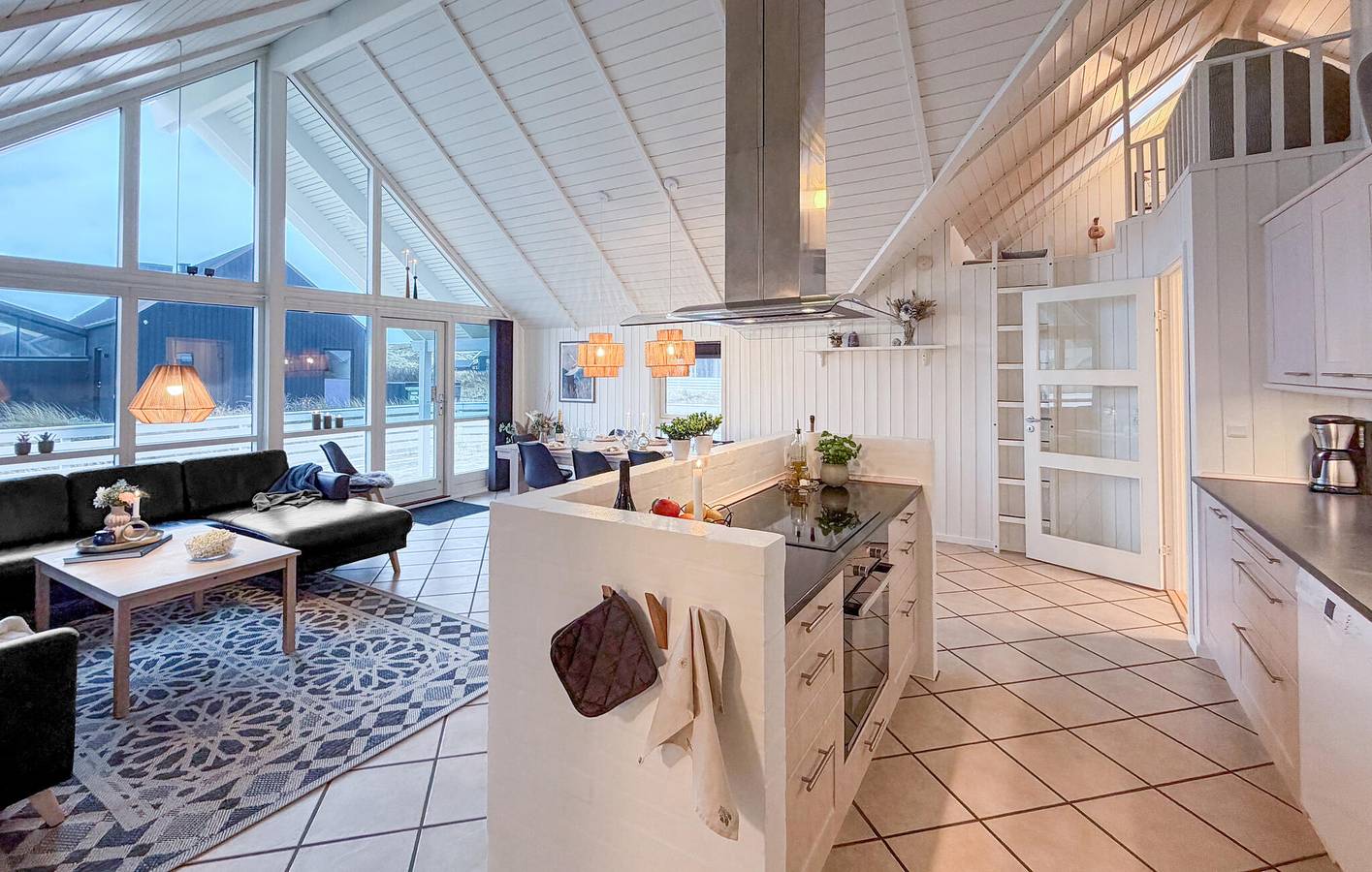 Ferienhaus für 10 Personen mit Terrasse in Vrist, Lemvig und Umgebung