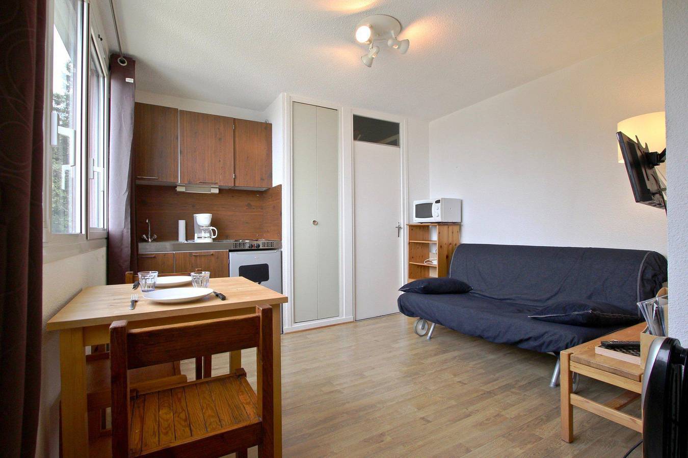 Estudio entero, Résidence le Claret - Estudio para 3 personas (616) in Chamrousse, Parque Nacional de los Ecrins