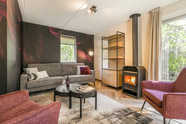 Bungalow für 6 Personen, mit Sauna und Terrasse sowie Balkon/Terrasse - 1