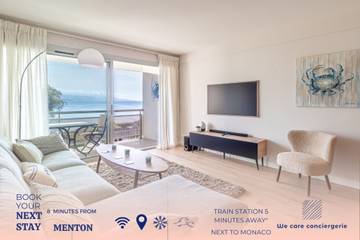 Appartement De Vacances pour 2 Personnes dans Roquebrune-Cap-Martin, Région de Nice, Photo 1