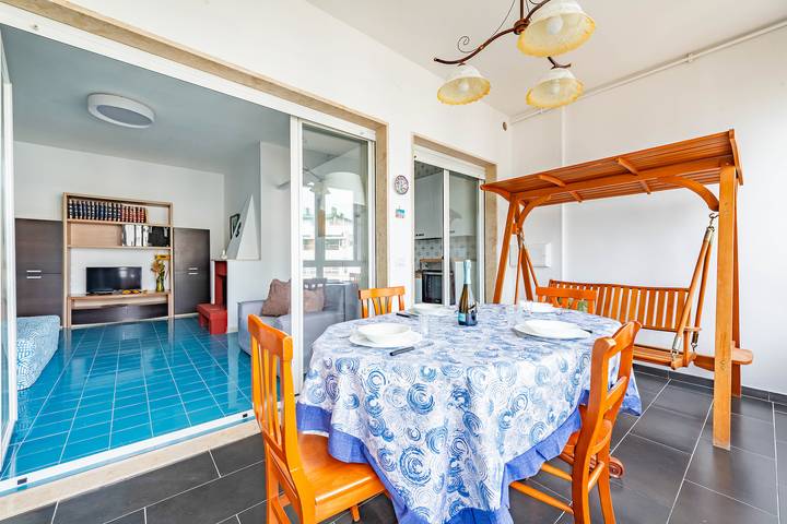 Gîte pour 6 personnes, avec balcon et vue sur l’océan dans Torre a Mare - 2