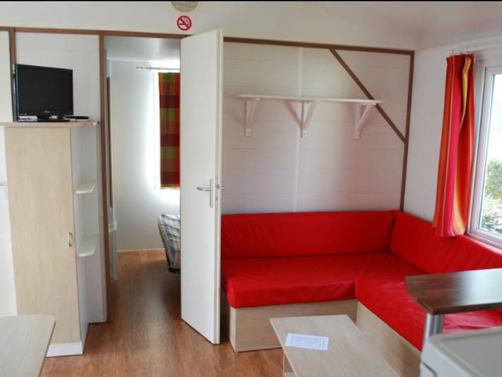Camping du Perche Bellemois - Mobilheim 6 personen in Bellême, Parc naturel régional du Perche